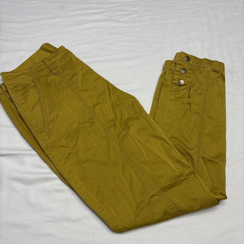 Cabi Womens #5504‎ The Tracker Jogger Pants Marigold Yellow Size 2
